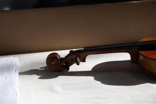 A 19th century French Colin of Nancy violin,